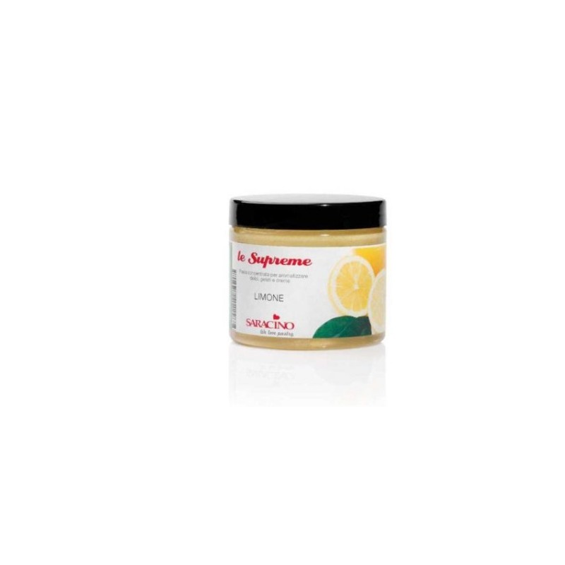Concentrated flavored paste - Lemon - 200g - Saracino