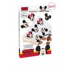Kit de blister de piruleta de chocolate Mickey & Minnie - ScrapCooking