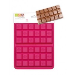 Stampi in silicone 2 tavolette di cioccolato - ScrapCooking