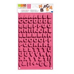 Stampi in silicone per cioccolato alfabeto - ScrapCooking