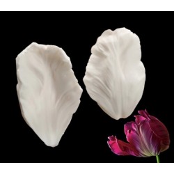 tulipano con stampa a petalo - 7,3 cm e 4 cm