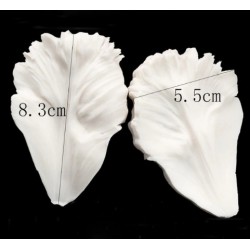 tulipano con stampa a petalo - 8.3cm & 5.5cm