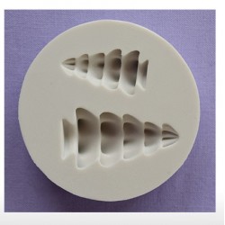 Stampo in silicone - Alberi 3D piccoli e medi - Alphabet Moulds