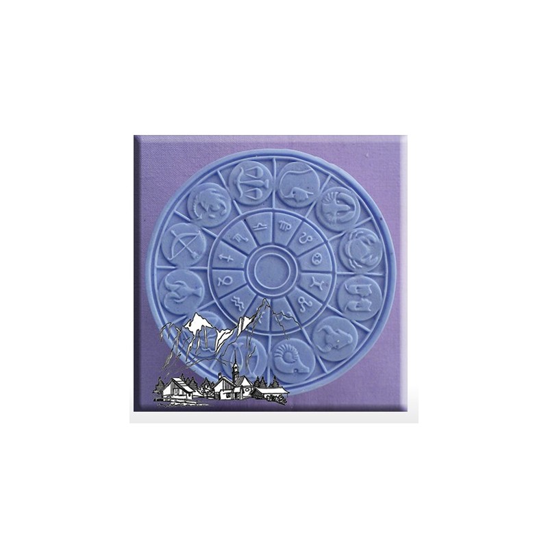 Stampo in silicone - Zodiac Cupcake Topper - Alphabet Moulds