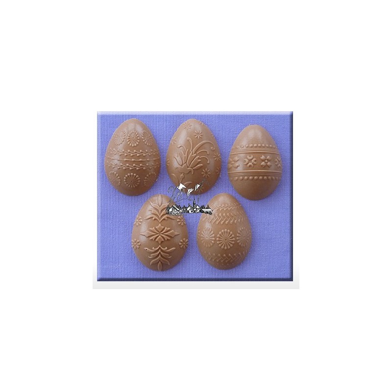 Molde de silicona - Huevos decorativos - Alphabet Moulds