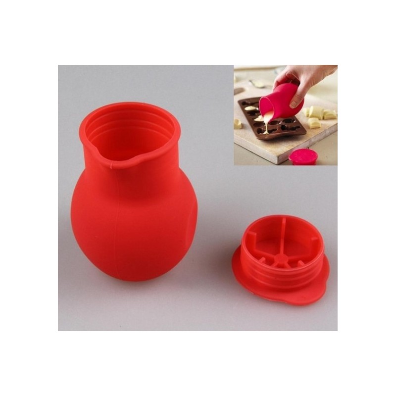 silicone red pot