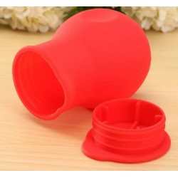 silicone red pot