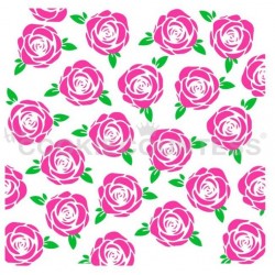 stencil Roses set 2 pièces - Cookie Countess