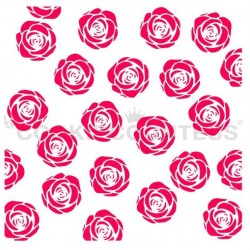 stencil Roses set 2 pièces - Cookie Countess