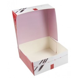 Emotion Quadrat Dessert-Box 16 x 16 x 8 cm