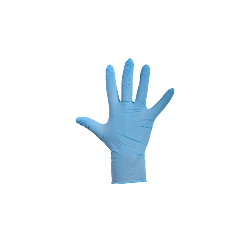 protective latex gloves - size M