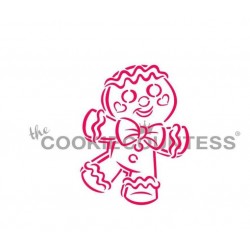 Hombre pan de jengibre feliz PYO - Cookie Countess