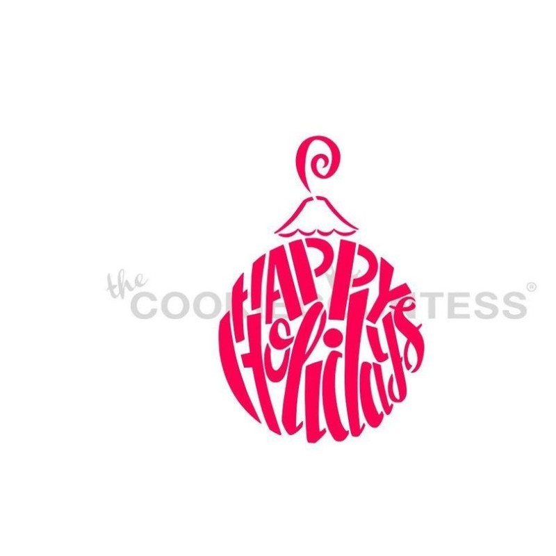 Happy Holidays Ornament / Buone Feste Ornamento