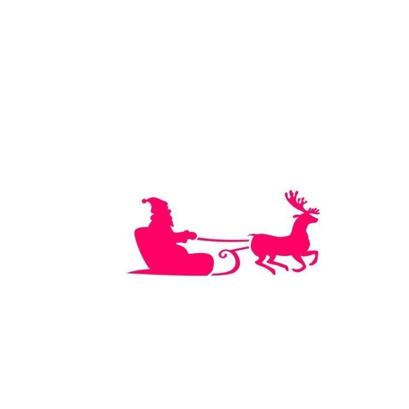 Santa Sleigh and Reindeer