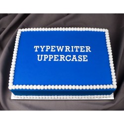 Typewriter Majuscule - 2,3 cm - Marvelous Molds