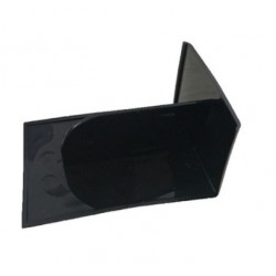 Smoother for right angle rectangular black
