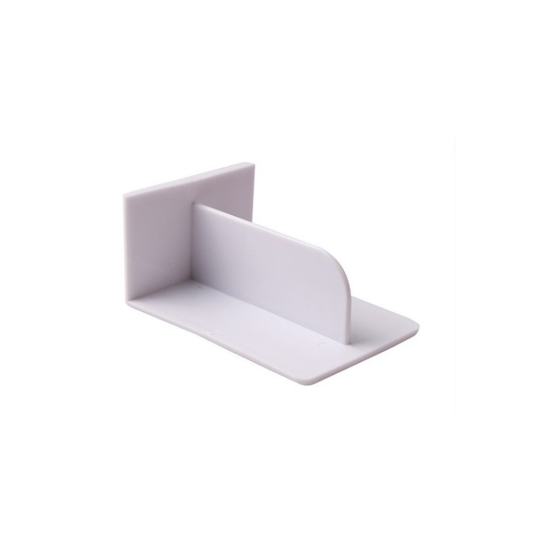 Enderezadora para ángulo recto rectangular blanco