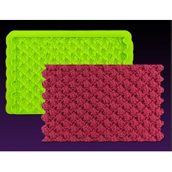 Texture Trinity Knit Simpress™ - 15,95 x 10,16 cm - Marvelous Molds
