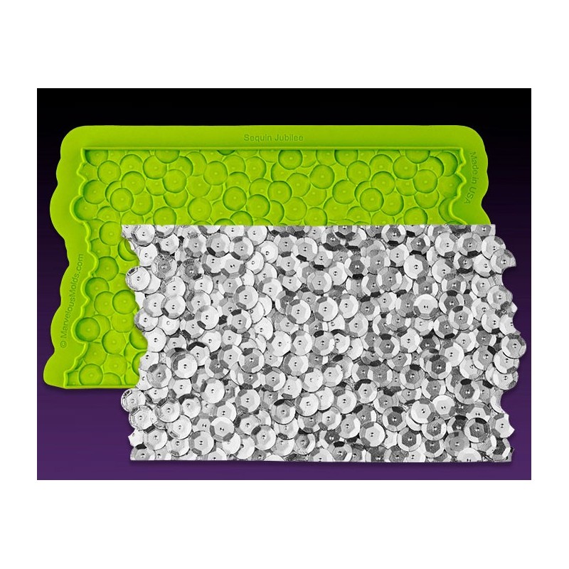 Tessitura Sequin Jubilee Simpress™ - 15,95 x 10,16 cm - Marvelous Molds