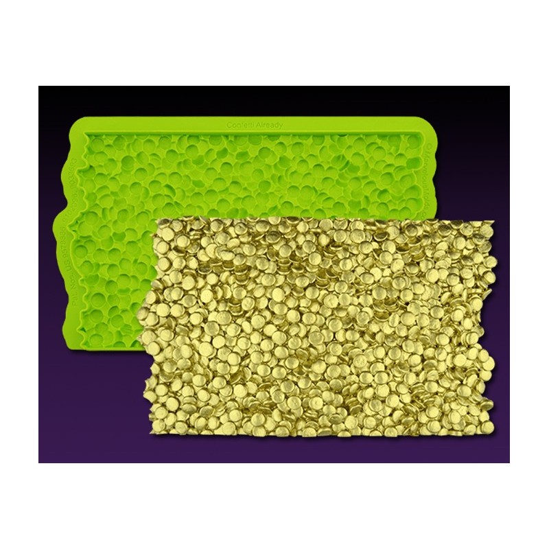 Texture Confetti Already Simpress™ - 15,95 x 10,16 cm - Marvelous Molds