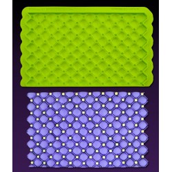 Texture Tufted Swiss Dots Simpress ™ - 15,95 x 10,16 cm - Marvelous Molds