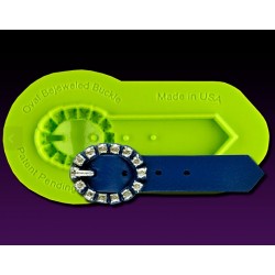 Oval Bejeweled Buckle Mold - 5,40 x 1,59 cm - Marvelous Molds