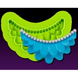 Ruffle Swag Form - 7,94 x 4,93 cm - Marvelous Molds