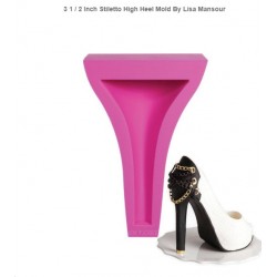 Molde Stiletto High Heel por Lisa Mansour - 3 1/2 pulgada (8,8 cm) - NY CAKE