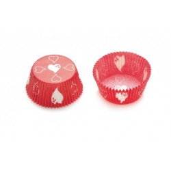 Baking cup Amore - 75p - 50 x 32 mm - Decora