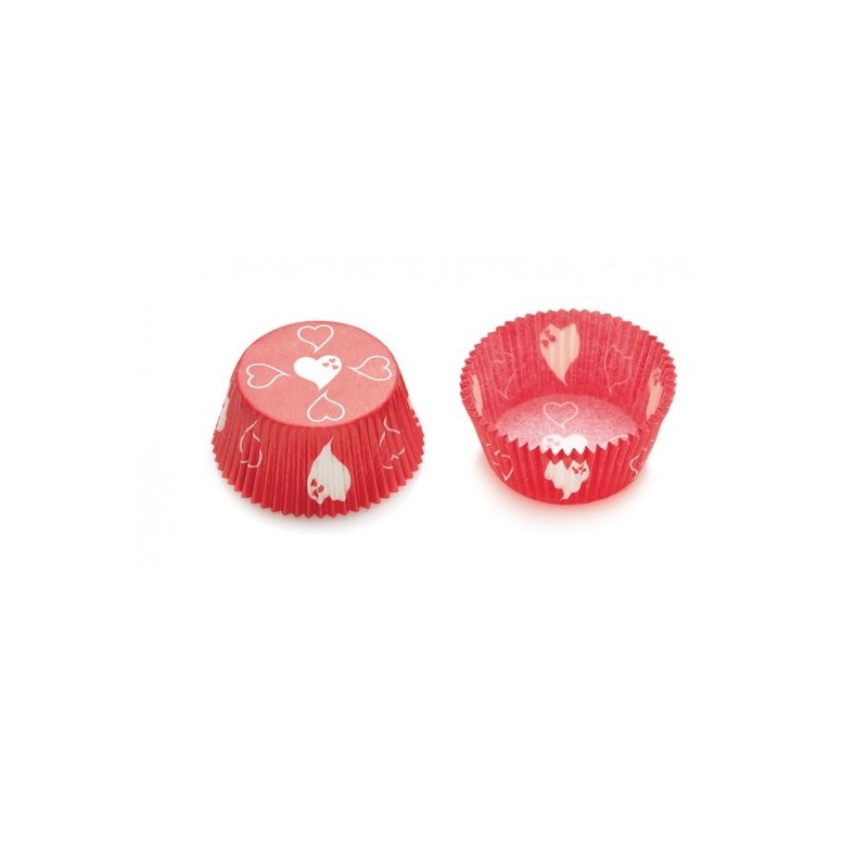 capsula cupcake Amore - 75p - 50 x 32 mm - Decora