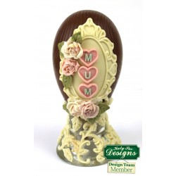 Oval Hearts Decorative Plaque