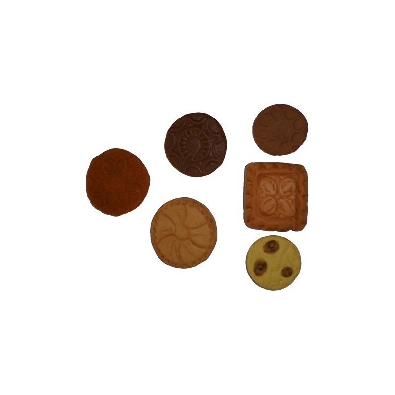 mini cookies silicone mold - 2.5 cm to 3.5 cm