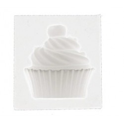 Stampo in silicone cupcake con glassa di cioccolato