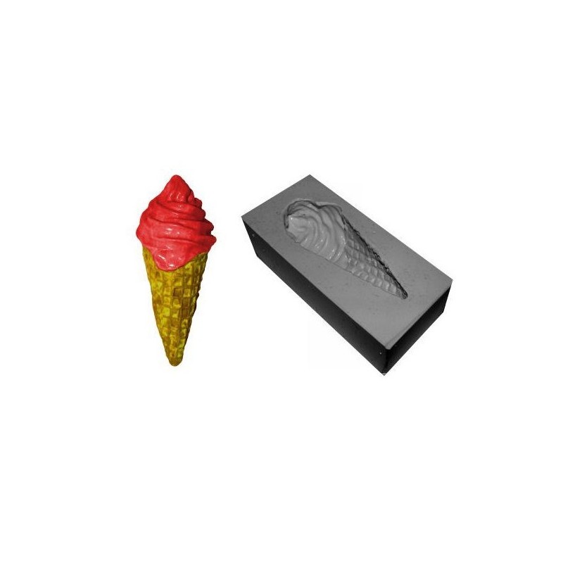 silicone mold ice cone