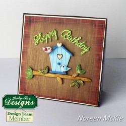 Birdhouse/Casetta per uccelli - Sugar Buttons