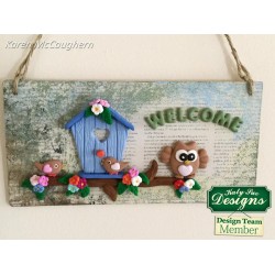 Birdhouse/Casetta per uccelli - Sugar Buttons