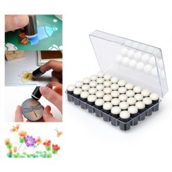 Box Elera - Aplicador de tinta y pintura - Espuma de dedo - 40 piezas