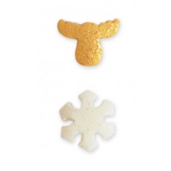 Pot of sweet decorations Snowflake / caribou of ScrapCooking - 50g