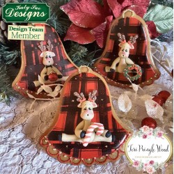 Reindeer - Sugar Buttons