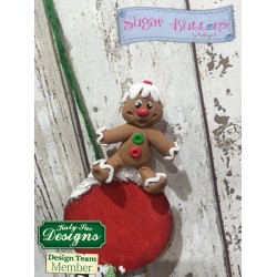 Gingerbread Man - Sugar Buttons