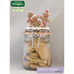 Gingerbread Man - Sugar Buttons