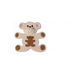 Teddy bear cutter - 3 pieces - PME