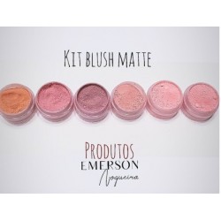 Kit "blush" en polvo mágico - 6 piezas - 3 g cada una - Emerson