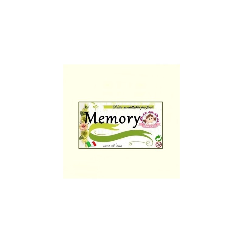 Porcelana fria "Memory" natural (para colorear) 250g