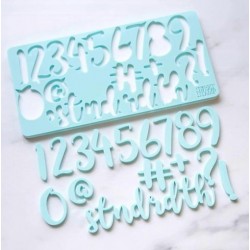Anzahl & Symbol Druckersatz - Handwritten - Sweet Stamp Amycakes