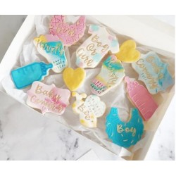 Set completo estampadora letra mayúscula, minúscula, número & símbolo - Cookie - Sweet Stamp Amycakes
