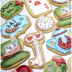 Set completo embosser lettera maiuscolo, minuscola, numero & simbolo - Cookie - Sweet Stamp Amycakes