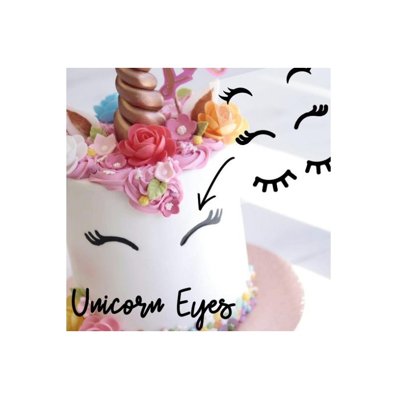 "unicorn eyes" / Augen von Einhorn Druckersatz - Sweet Stamp Amycakes