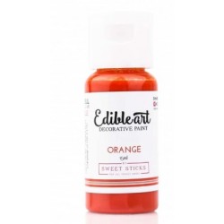 food paint orange - Edible Art - 15 ml