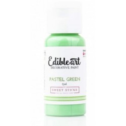 essbare Farbe pastel green / pastellgrün - Edible Art - 15ml